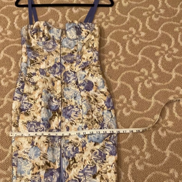 Philosophy di Alberta Ferretti Metallic Dress 38 - Picture 10 of 10